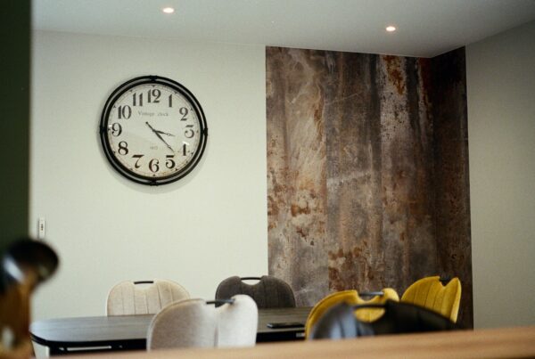 Salle à manger décorée